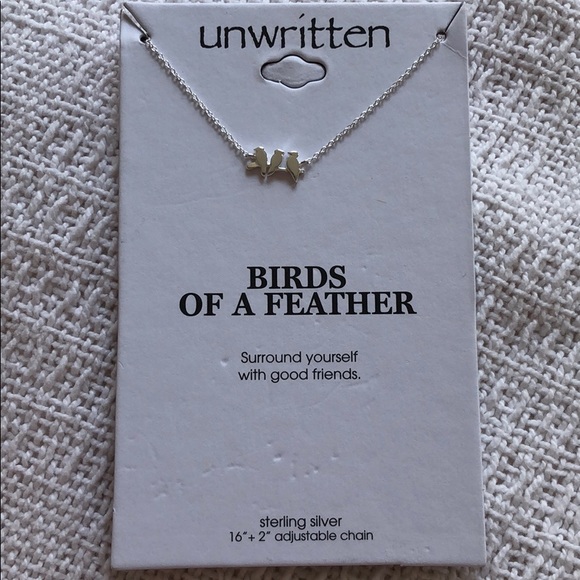 BIRDS OF A FEATHER Pendant Sterlng Silver Necklace - Picture 3 of 5